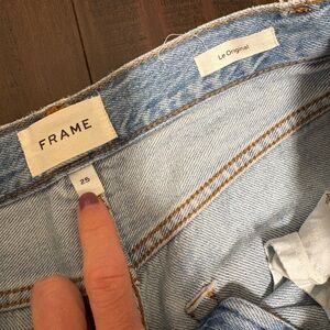 Frame Denim Le Original Light Wash Jeans
